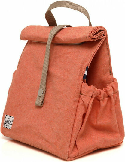 The Lunch Bags 2.0 Genți De Prânz Izotermice Școlare De Mână 5 Litri Portocalii 21x16x24cm