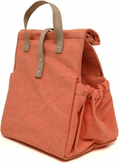 The Lunch Bags 2.0 Genți De Prânz Izotermice Școlare De Mână 5 Litri Portocalii 21x16x24cm