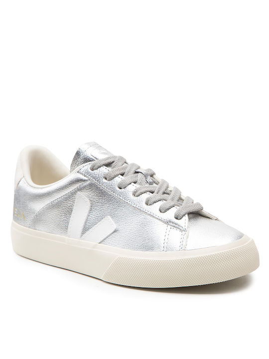Veja Campo Chromefree Sneakers Ασημί