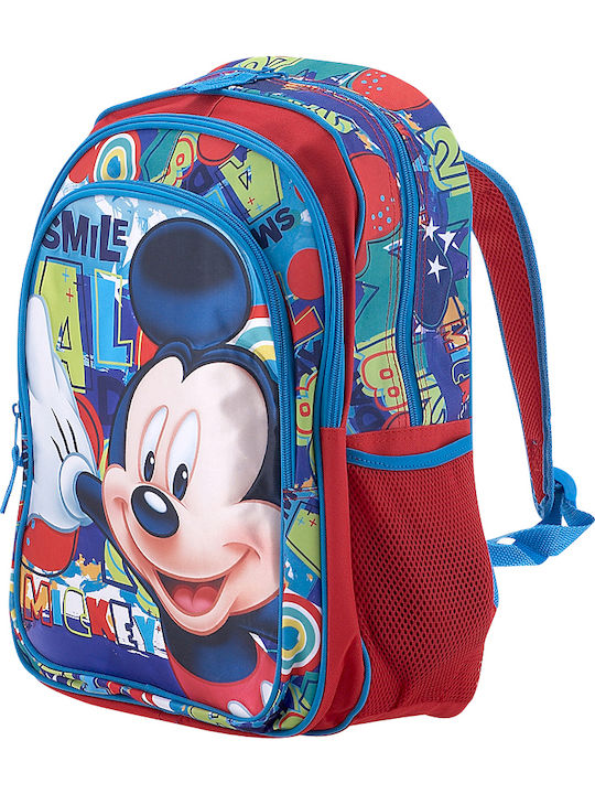 Diakakis School Bag Backpack Elementary, Elementary Multicolored