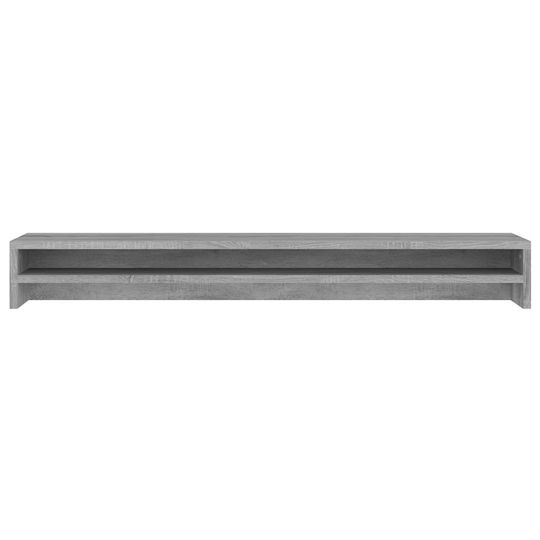 vidaXL Stand Desk Mounted Monitor Gray (815292)