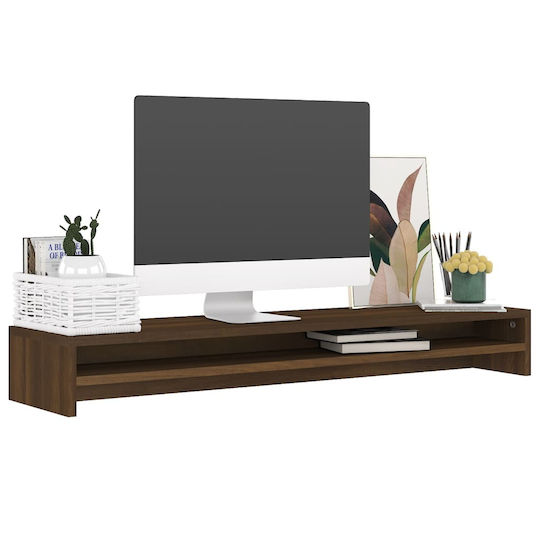 vidaXL Desktop Stand Monitor Brown (815293)