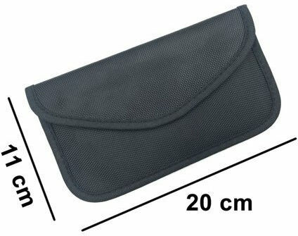 Hurtel Blocking Faraday Box 20x11cm Sock & Pouch Black
