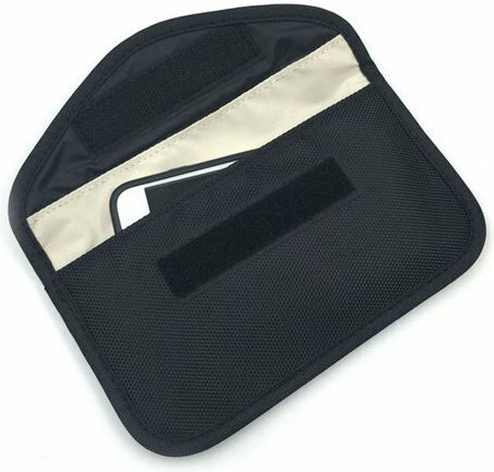 Hurtel Blocking Faraday Box 20x11cm Sock & Pouch Black