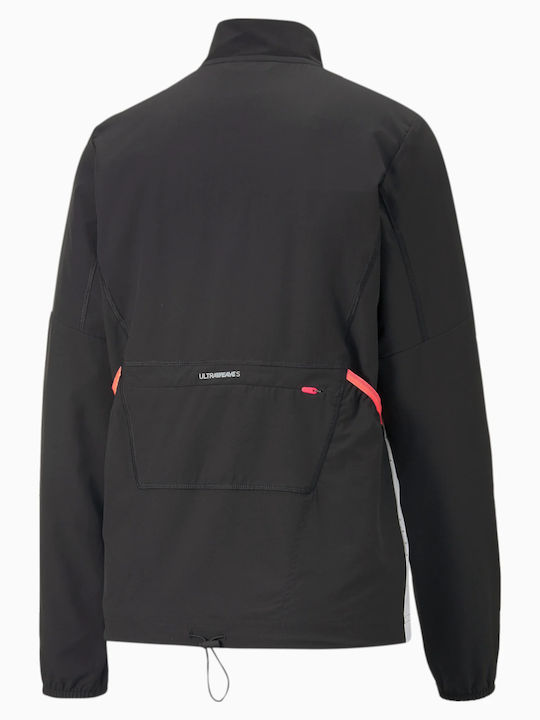 Ultraweave Γυναικείο Μπουφάν Running Αντιανεμικό Μαύρο