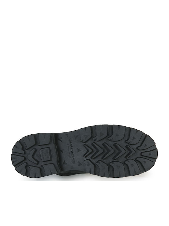 Cosmo 2.0 Leder Damen Chelsea-Stiefel Schwarz