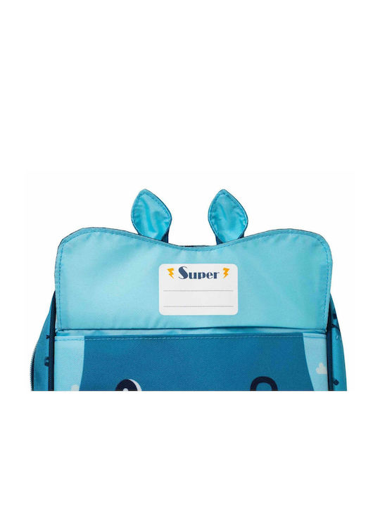 Lilliputiens Super Marius Kindergarten Backpack Blue 23 x 12 x 26cm