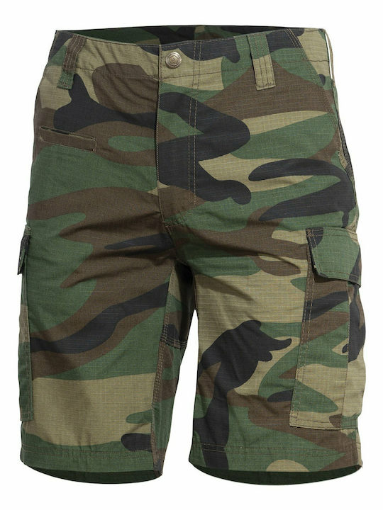 Pentagon Bdu 2.0 Military Shorts American Woodland