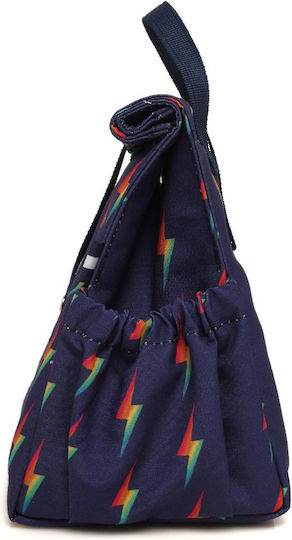 The Lunch Bags Original School Insulated Hand Lunch Bag 5lt Blue 21 x 16 x 24cm
