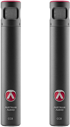 Austrian Audio CC8 Stereo Set Σετ Πυκνωτικό Μικρόφωνο Χειρός για Φωνητικά σε Γκρι Χρώμα