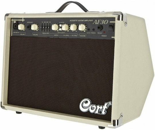 Cort AF30 Combo Ενισχυτής Ακουστικών Οργάνων 1 x 8" 30W Μπεζ
