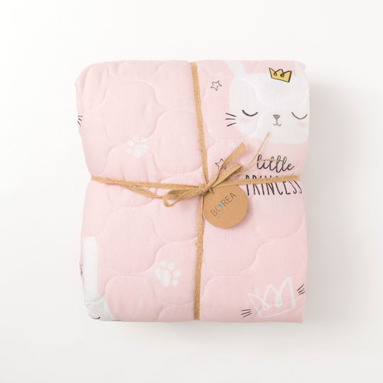 Borea Детско Одеяло Единично Kitty Розово 160x220см