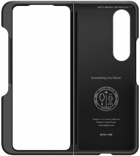 Spigen Thin Fit Pen Edition Umschlag Rückseite Kunststoff 1.55mm Schwarz (Galaxy Z Fold4)