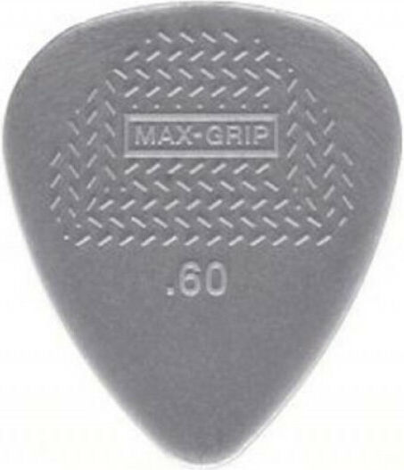 Dunlop Pick Guitar Max-Grip Nylon Standard Pick Thickness 0.60mm Packaging 1pcs