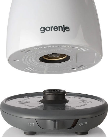 Gorenje TCM330W Ηλεκτρικό Μπρίκι 550W με Χωρητικότητα 330ml Λευκό