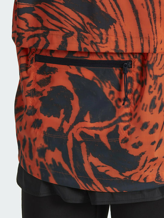 Performance Γυναικείο Μπουφάν Running Semi Impact Orange / Legend Ink