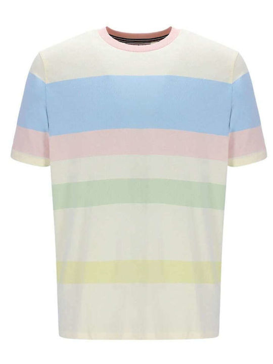 Slitter Printed Stripe Αθλητικό T-shirt Πολύχρωμο