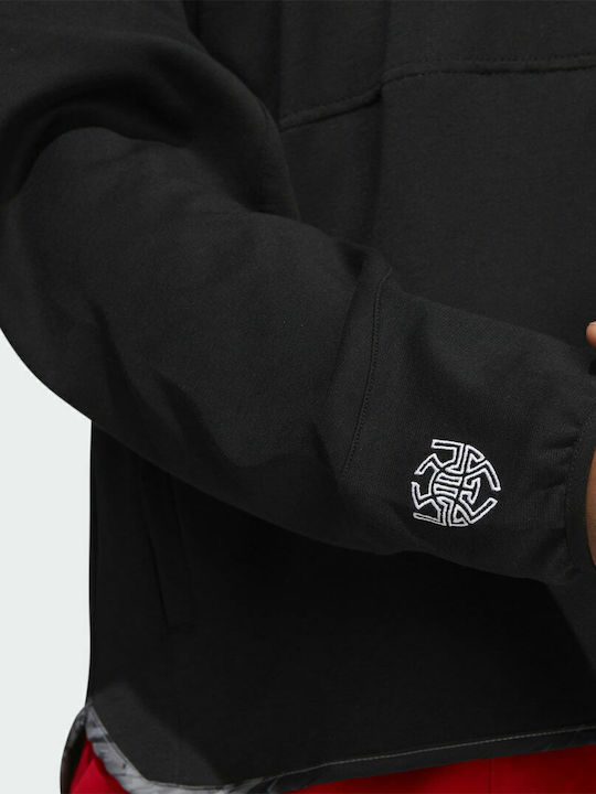 Donovan Mitchell Inno Sweatshirt mit Kapuze Schwarz