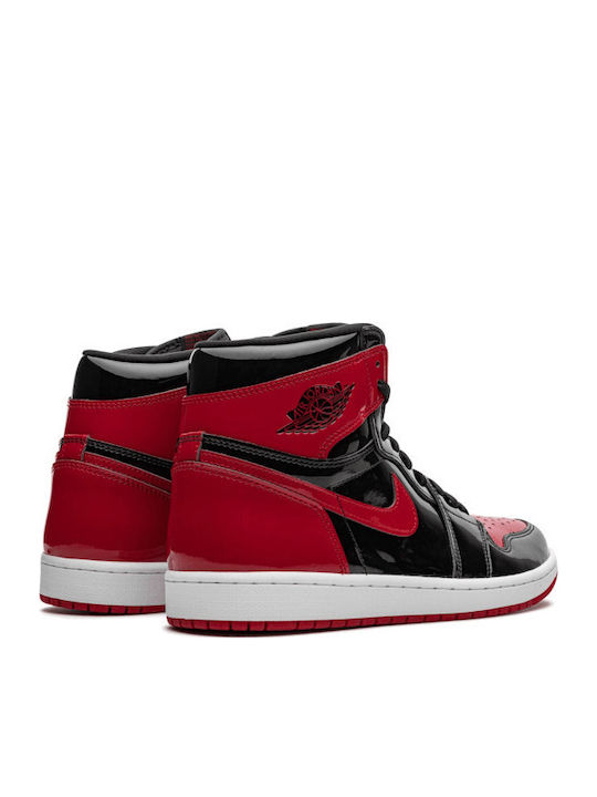 Air  1 Retro High OG Boots Black / White / Varsity Red