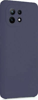 Matt Back Cover Silicone 1.2mm Blue (Xiaomi Mi 11 Lite / 11 Lite 5G / 11 Lite 5G NE)