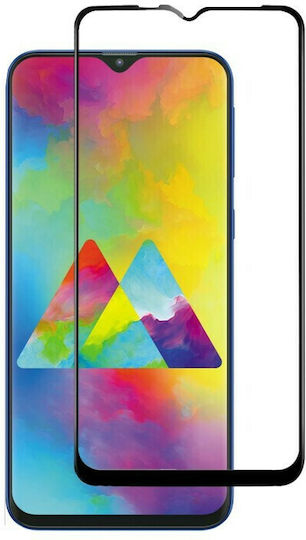 Пълно лепило Закалено стъкло за цялото лице Черен (Galaxy A12)