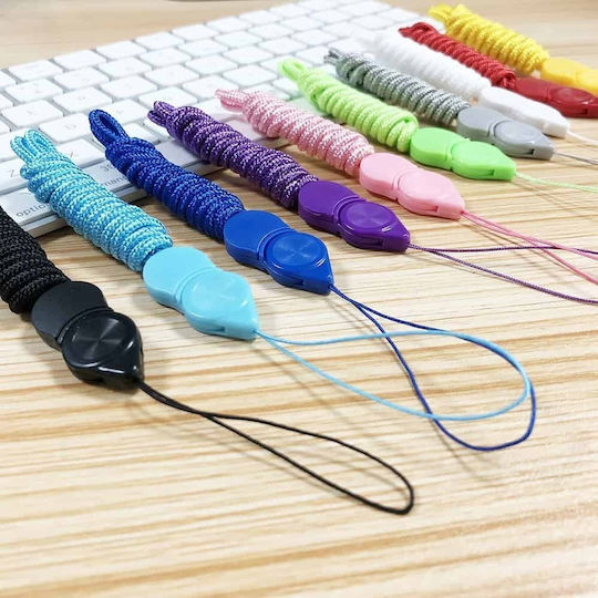 Hurtel Long Lanyard with a Clip Λουράκι Λαιμού για Κινητά Κίτρινο