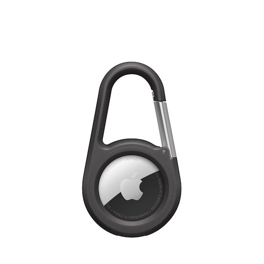 Belkin Secure Holder with Carabiner Θήκη Μπρελόκ για AirTag σε Μαύρο χρώμα
