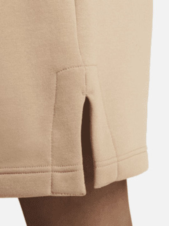 Phoenix Fleece Damen Sportliche Bermuda Beige