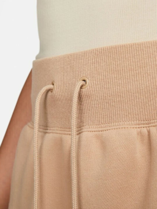 Phoenix Fleece Damen Sportliche Bermuda Beige