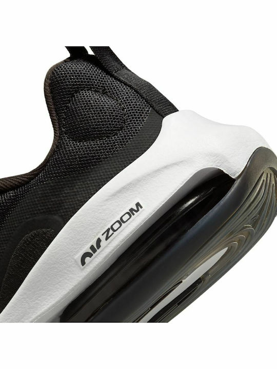 Air Zoom Arcadia Αθλητικά Παιδικά Παπούτσια Running με Σκρατς Μαύρα