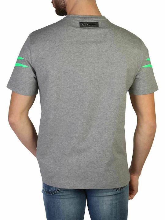 Plein Sport Men's Short Sleeve T-shirt Gray