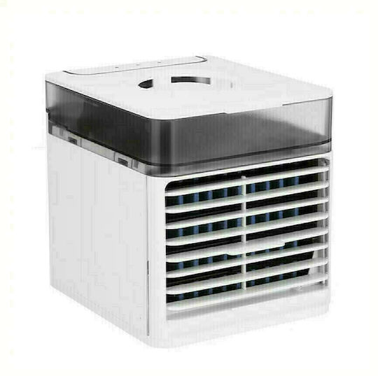 Factory Portable Air Conditioner Air Cooler Mini Air Conditioner USB with Water and Lighting White