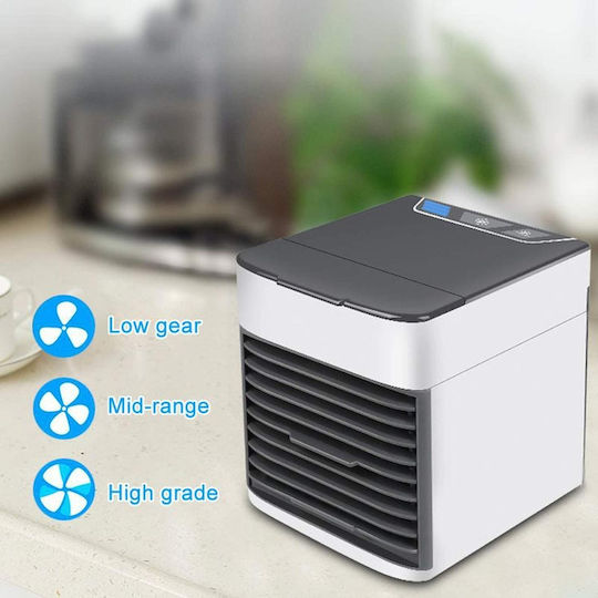 Arctic Air Ultra X3 Mini Κλιματιστικό USB με Νερό και Φωτισμό 7W Λευκό