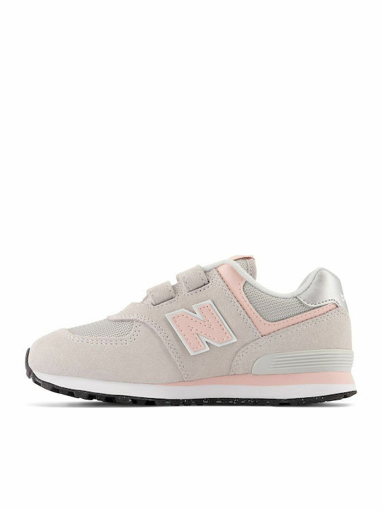 574 Παιδικά Sneakers με Σκρατς Ροζ