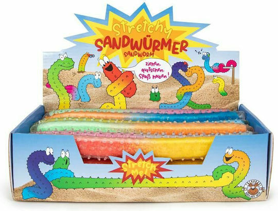 Ράβδος Antistress Sandworms Fidget Σωλήνας Πλαστικό Πολύχρωμο