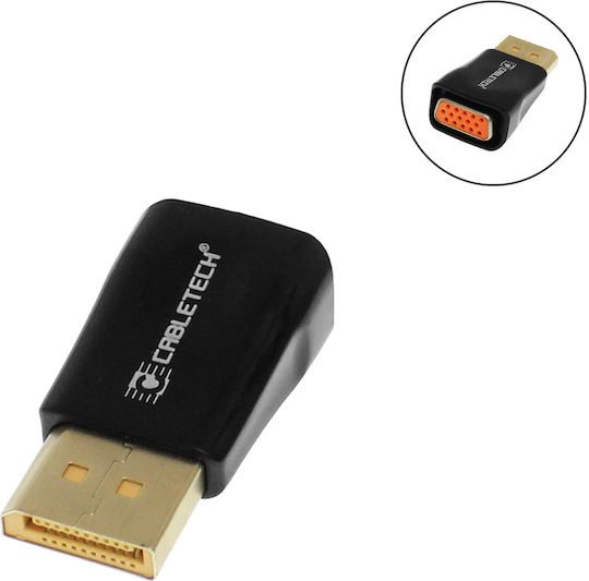 Cabletech Konverter DisplayPort männlich zu VGA weiblich 1Stück DM-0988