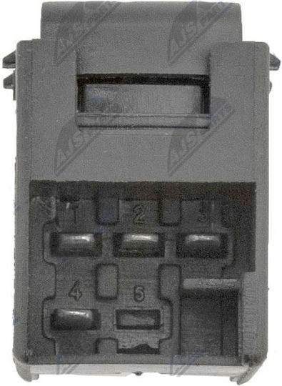 NTY Car Window Switch for Skoda Octavia Volkswagen Passat 96-10 Black