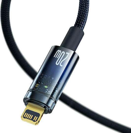 Baseus Explorer Braided USB-C to Lightning Cable 20W Blue 1m (CATS000003)