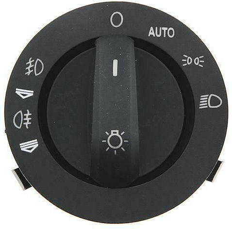NTY Comutator lumini auto pentru Audi A6 / Q7 05-11 Negru