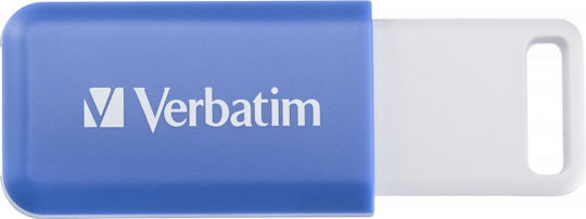 Verbatim DataBar 64GB USB 2.0 Stick Μπλε