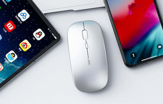 Inphic M2B Wireless Bluetooth Mouse Silver