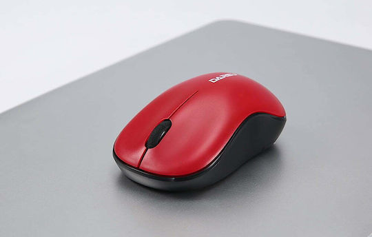 Dareu LM106 Безжичен Мишка Червен