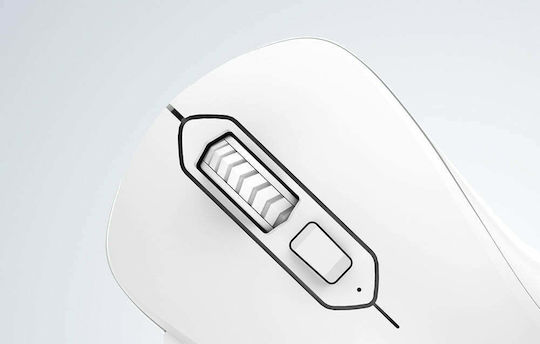 Dareu LM115G Kabellos Maus Weiß