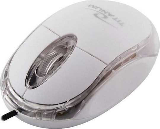 Esperanza Titanum TM102 Wired Mouse White