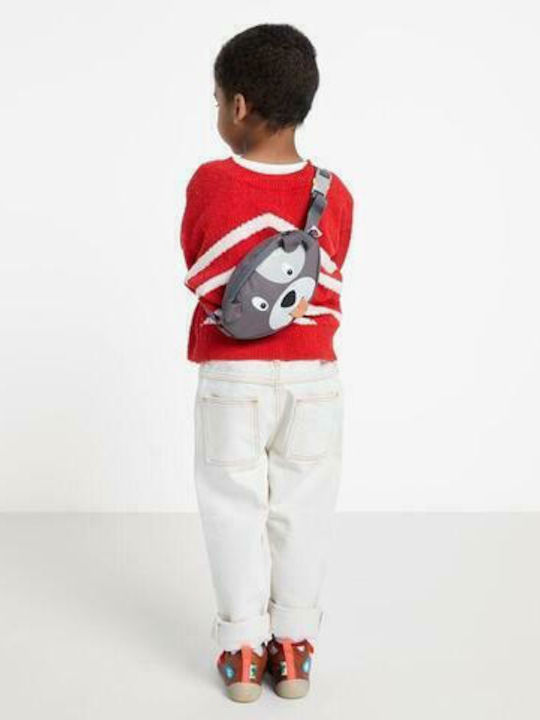Affenzahn Hund Kinder Bauchtasche Gray 21.5cmx5.5cmx10cmcm