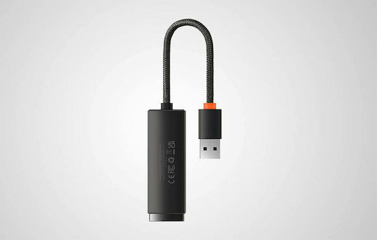 Baseus Lite Series Αντάπτορας Δικτύου USB με Ενσύρματη Σύνδεση Ethernet