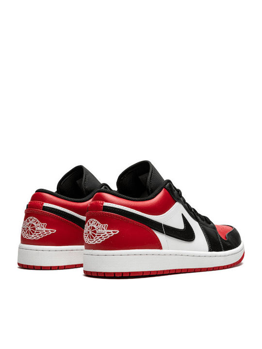 Air  1 Retro Low Herren Sneakers Gym Red / White / Black