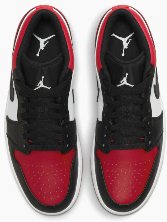 Air  1 Retro Low Herren Sneakers Gym Red / White / Black