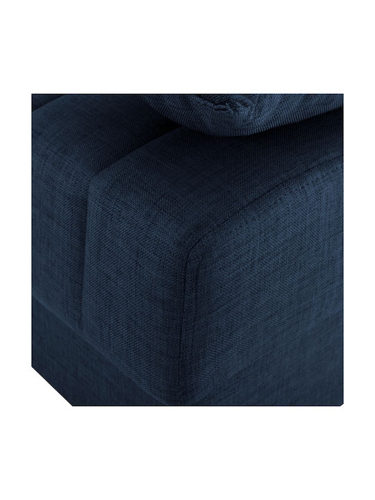 Andri Dreisitzer Sofa Bett Mit Stauraum Blau 180x72x77cm
