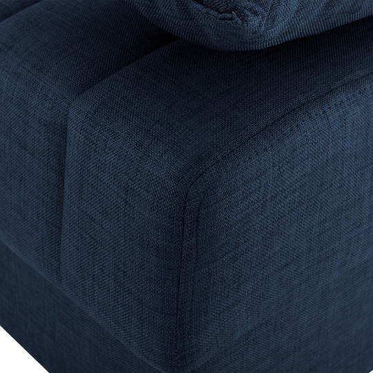 Andri Dreisitzer Sofa Bett Mit Stauraum Blau 180x72x77cm